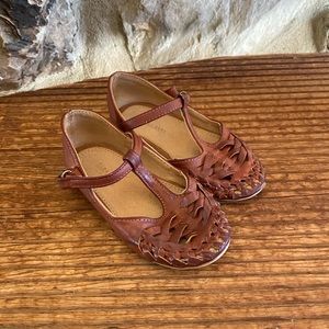 Baby Leather Sandals - Size 22 (US size 6.5)